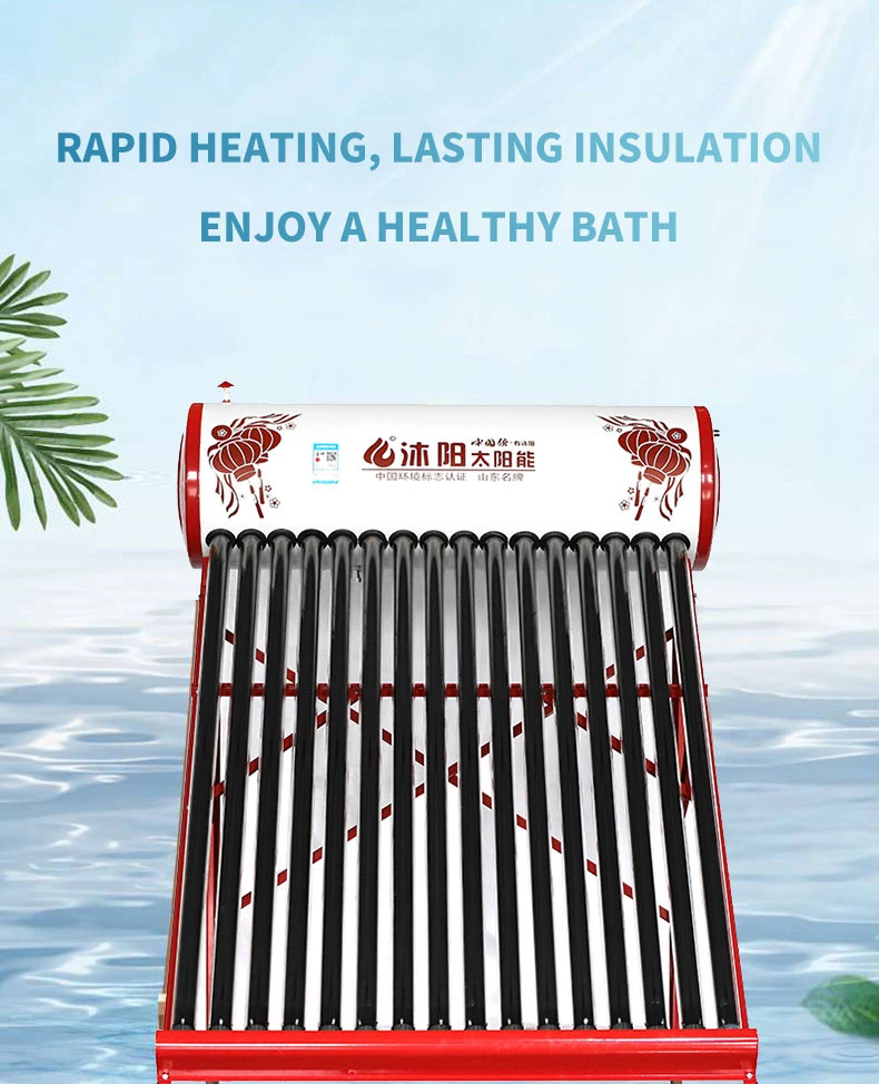 Pressurized Non Pressure Solar Hot Water Heaters Solar Pipes Solar Geyser Solar Vacuum Tubes Solar Collectors Project