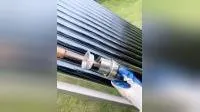 Collettori pressurizzati a tubi sottovuoto a energia solare
