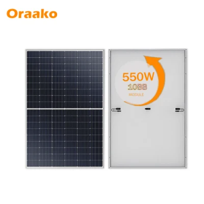 Tetto del pannello del sistema solare ibrido Pvt del modulo solare fotovoltaico monocristallino personalizzato Oraako 320W 400W