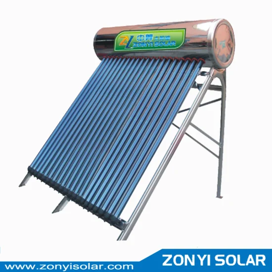 Zy-1CS Nuovo scaldabagno solare in acciaio inossidabile