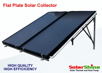 Pannello collettore solare a piastra piana resistente alla corrosione per scaldacqua solari compatti
