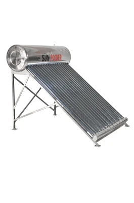 Fornitore di scaldacqua solare con serpentina in rame e preriscaldamento